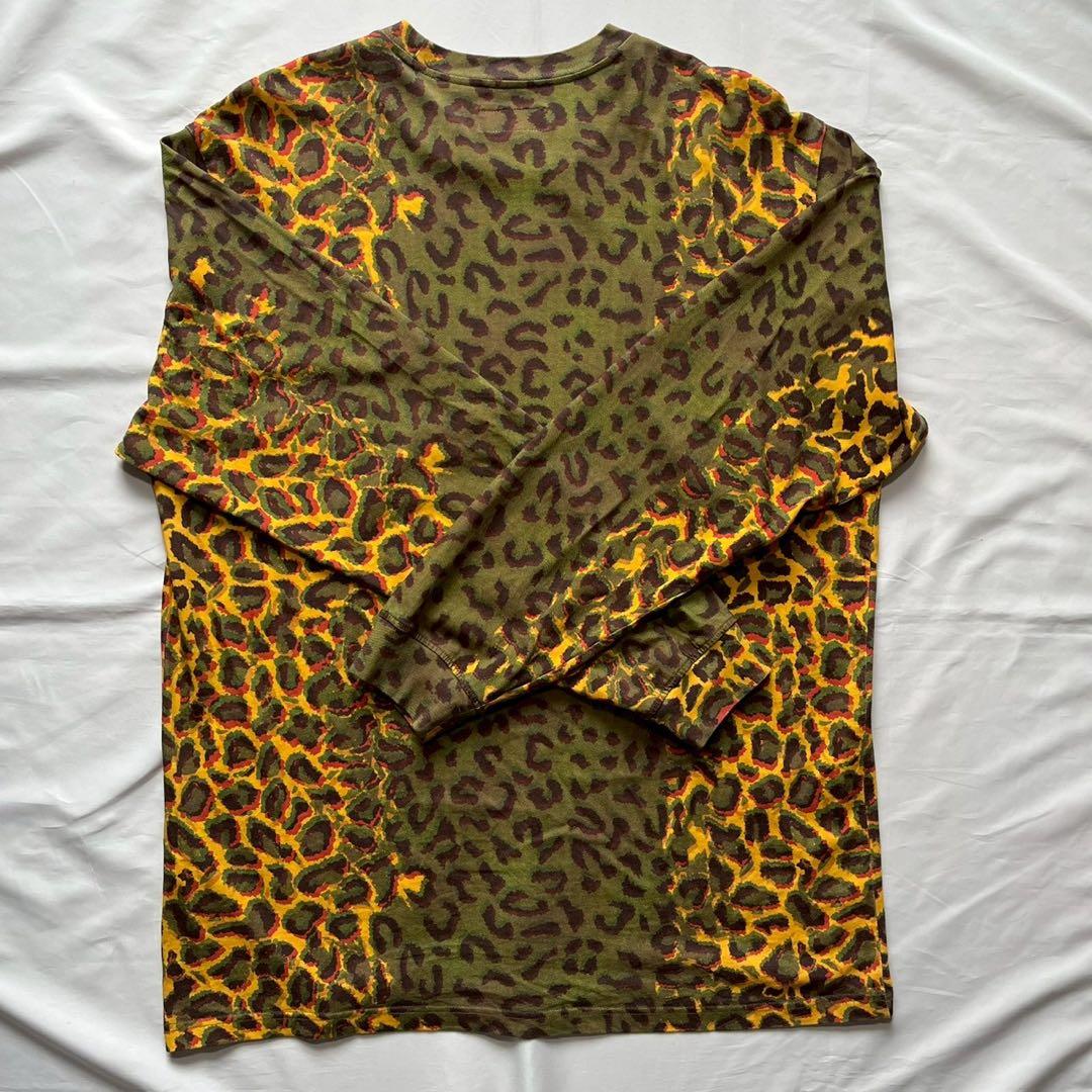 Supreme Small Box L/S Tee Cheetah ロンT L