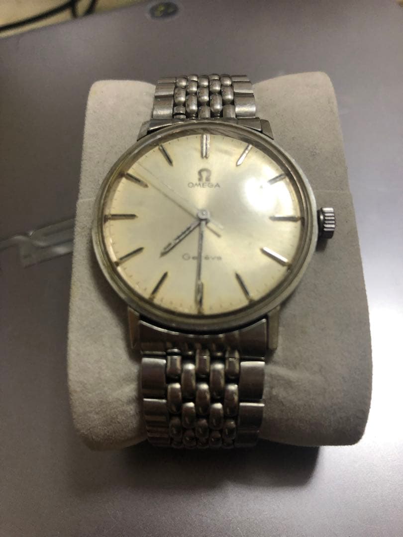 OMEGA 自動巻き 金属ベルト 時計