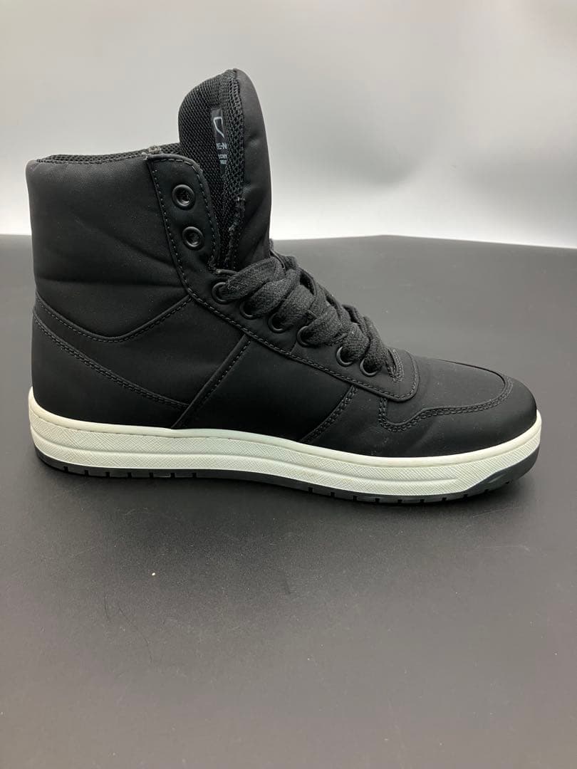 PRADA RE-NYLON ハイカットスニーカー 937 37 BLK