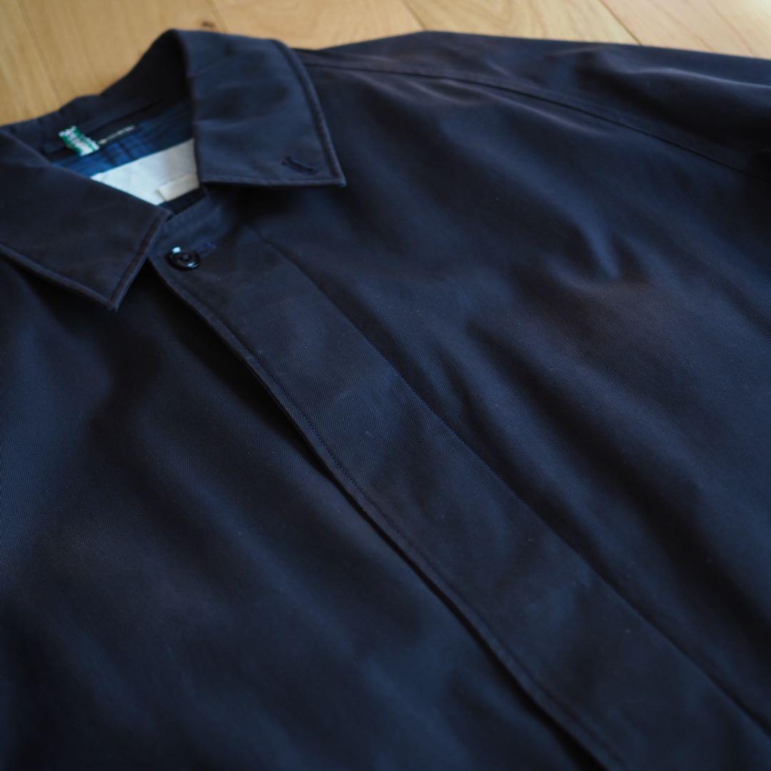 L ナナミカ 2L Cotton GORE-TEX Balmacaan Coat