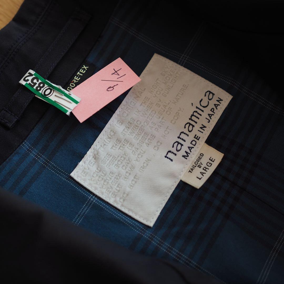L ナナミカ 2L Cotton GORE-TEX Balmacaan Coat
