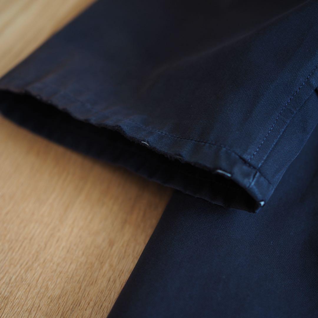 L ナナミカ 2L Cotton GORE-TEX Balmacaan Coat