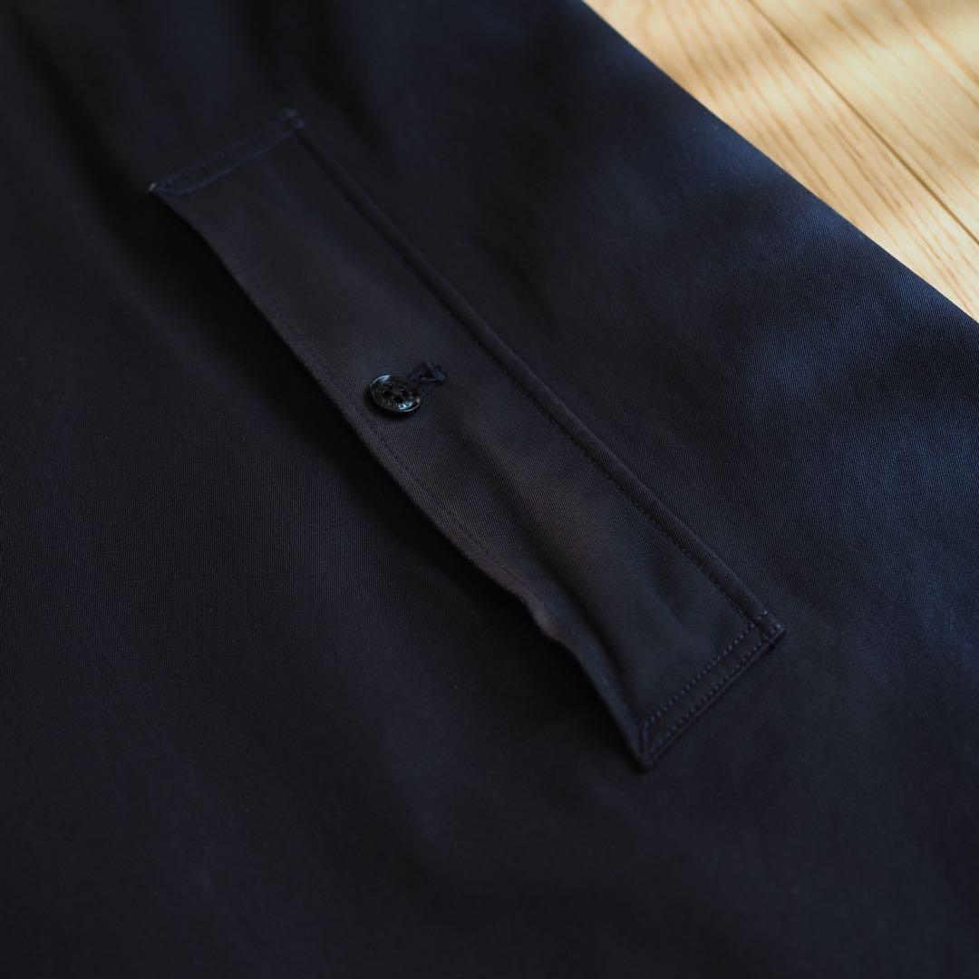 L ナナミカ 2L Cotton GORE-TEX Balmacaan Coat