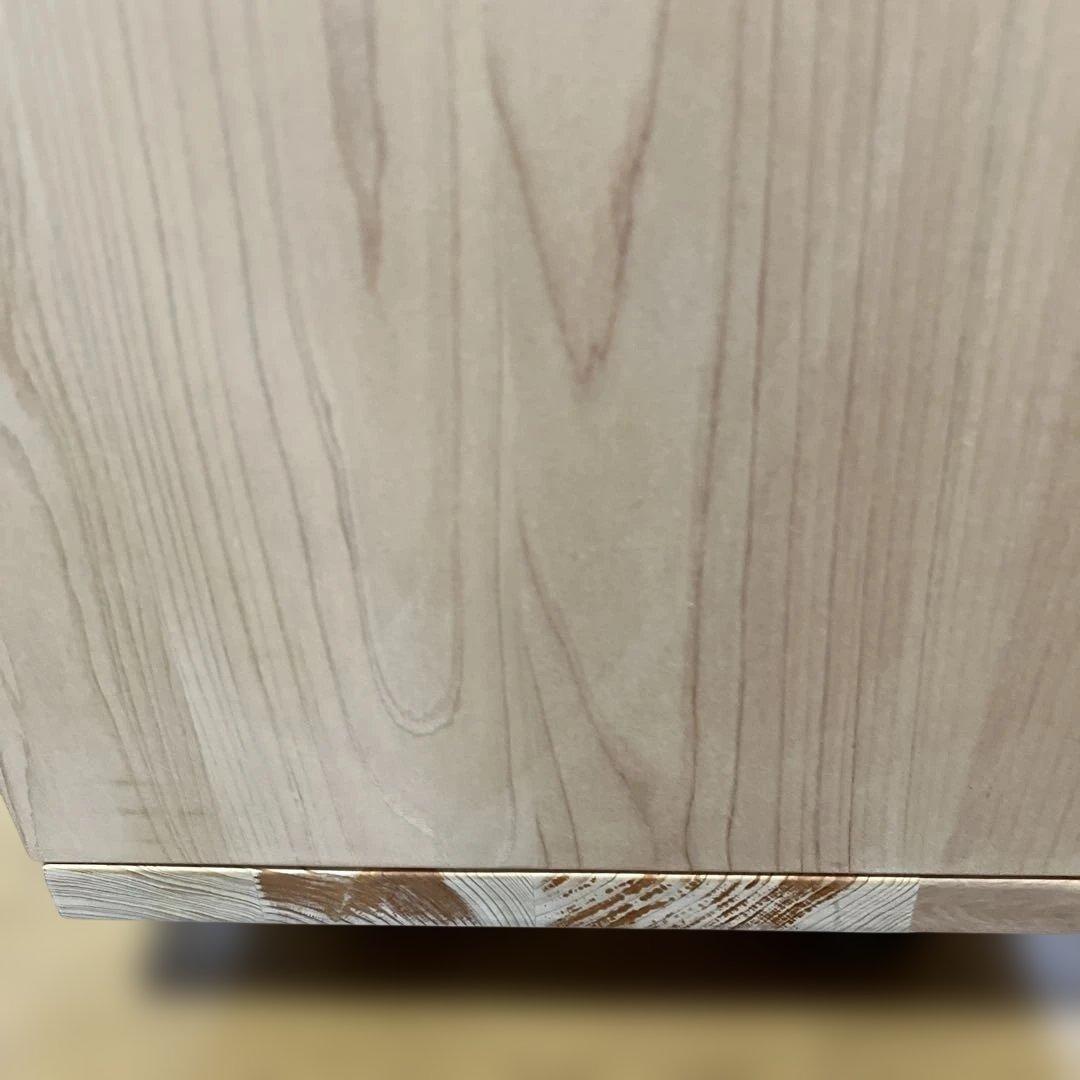 木製ローボード（紀州檜製 ）ベルメゾン