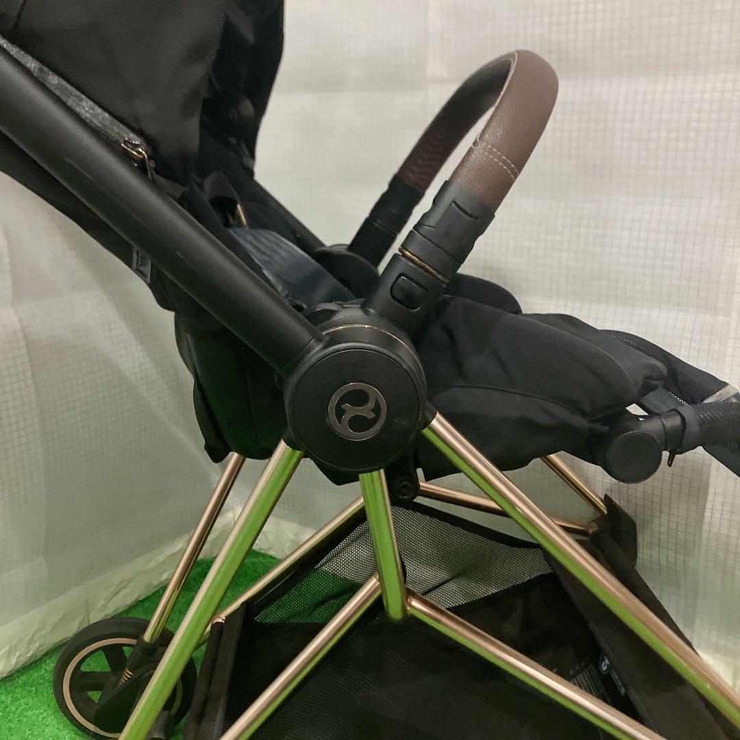 cybex サイベックス ミオス ベビーカー ブラック ローズゴールド 即日発送