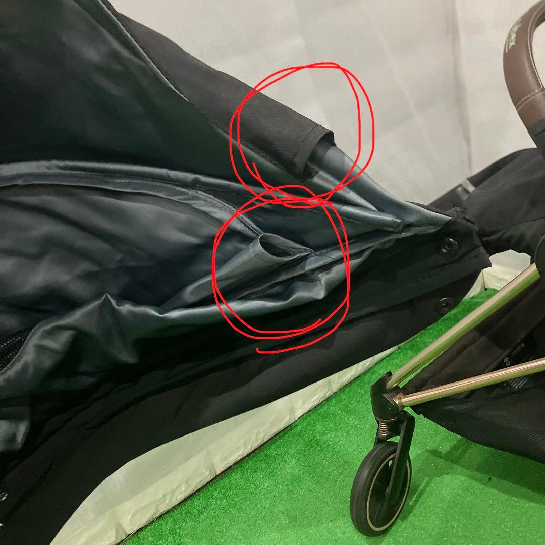 cybex サイベックス ミオス ベビーカー ブラック ローズゴールド 即日発送