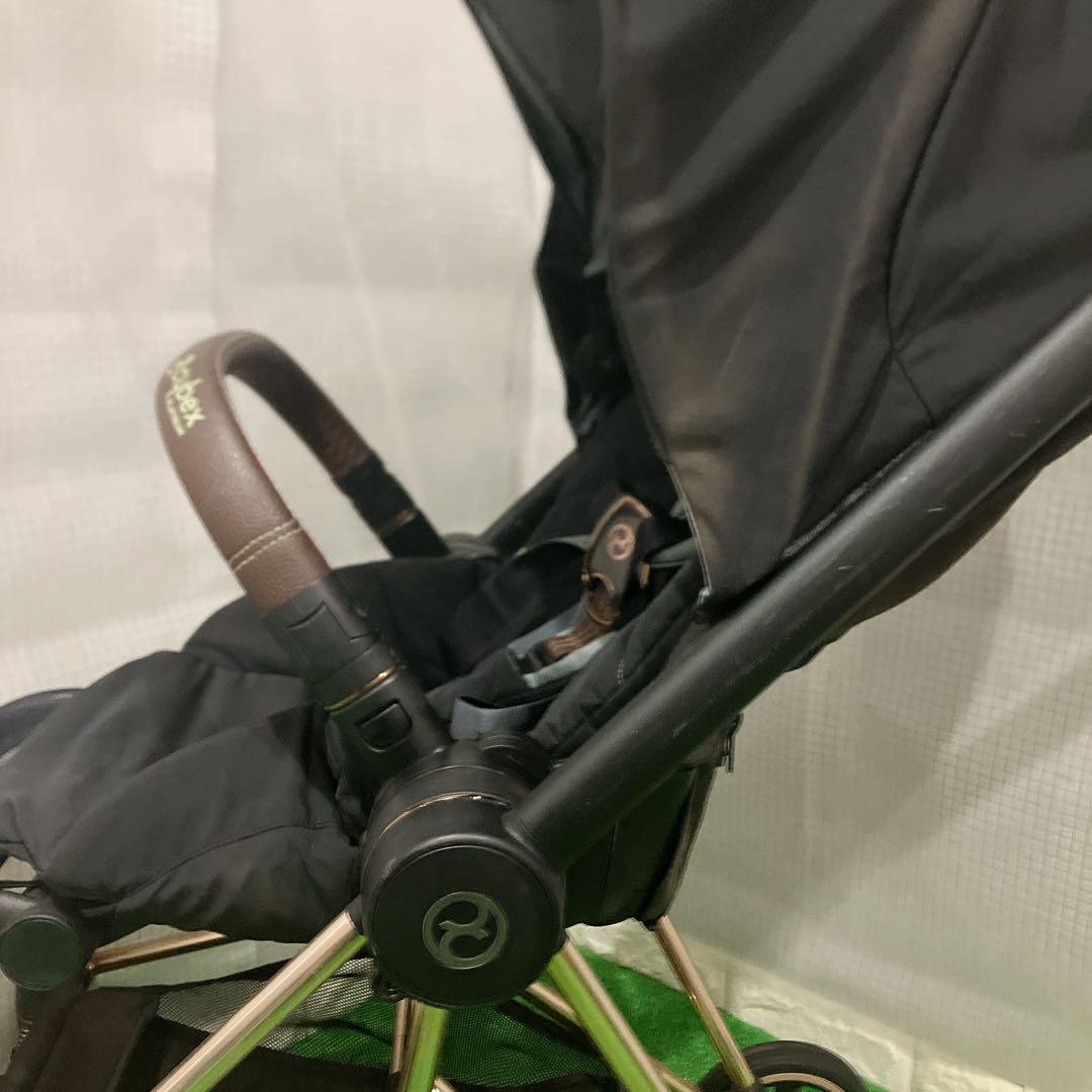 cybex サイベックス ミオス ベビーカー ブラック ローズゴールド 即日発送