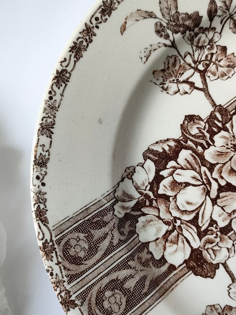 希少　美品　エミールブルジョワ　マロン　コンポティエ　フランスアンティーク