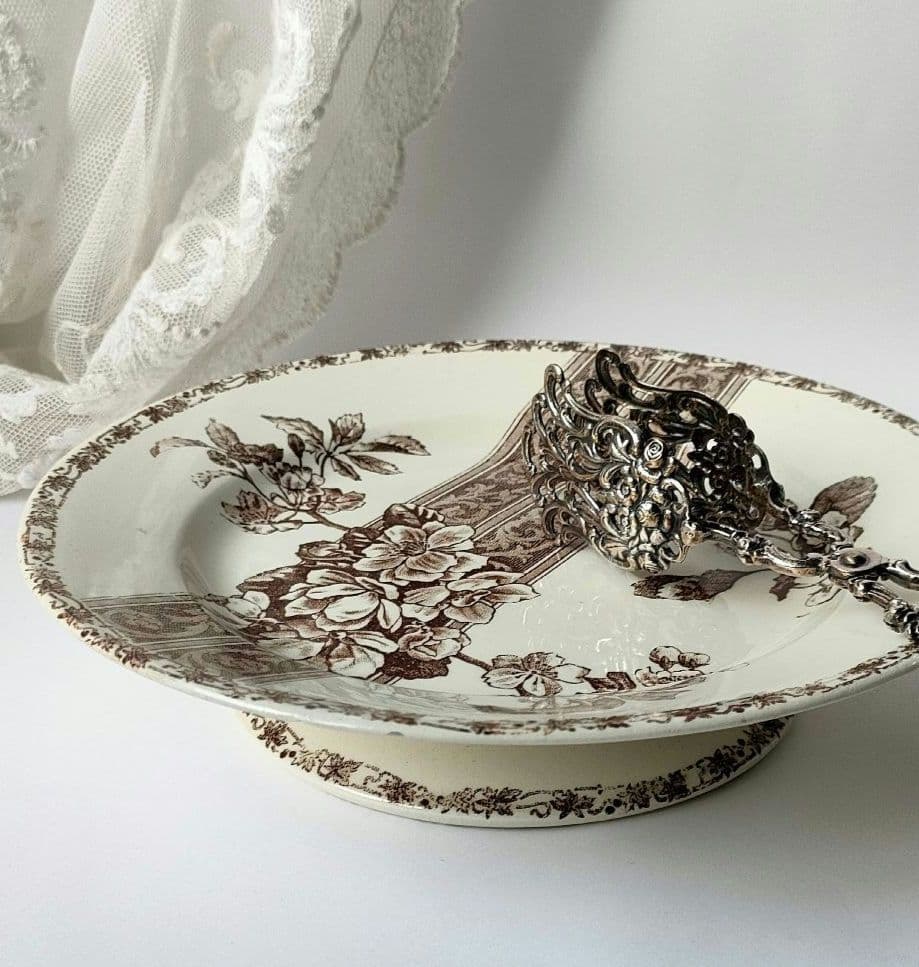 希少　美品　エミールブルジョワ　マロン　コンポティエ　フランスアンティーク