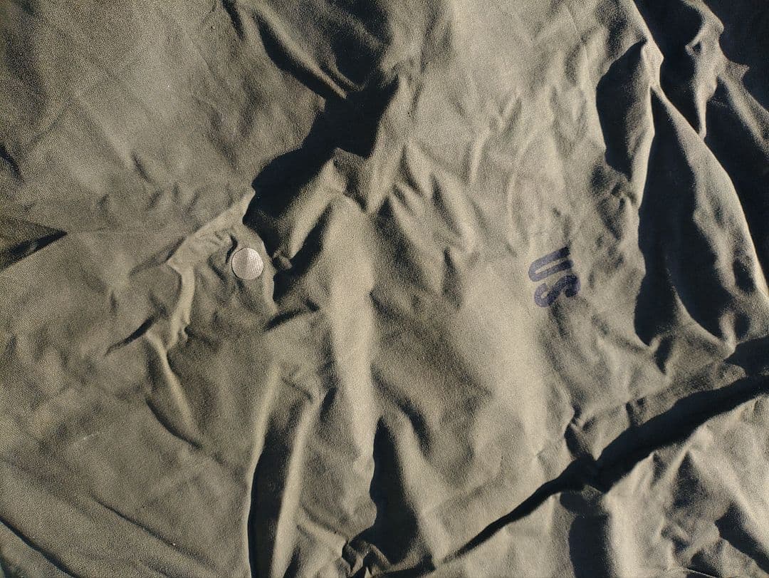 USパップテント　幕3枚セット　オリジナルカスタム＆マットレス、蚊帳セット無加工