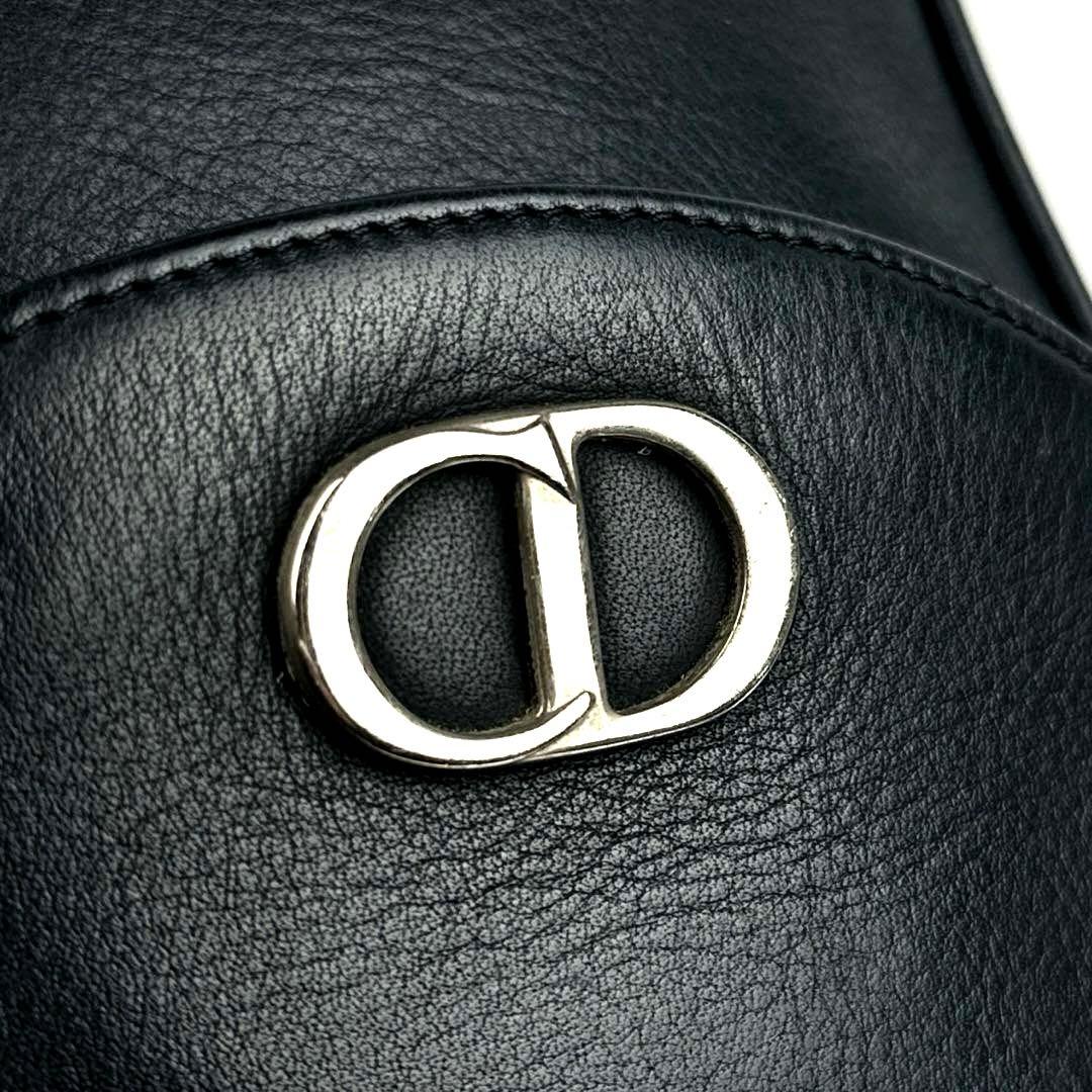 【美品】ディオール　リュック　CD　アイコン　シルバー金具　カナージュ　レザー