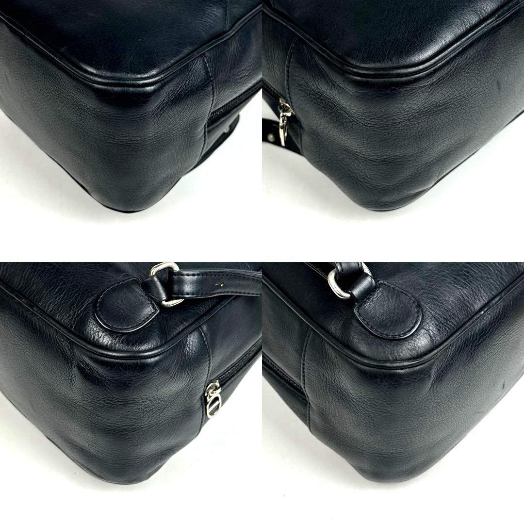 【美品】ディオール　リュック　CD　アイコン　シルバー金具　カナージュ　レザー