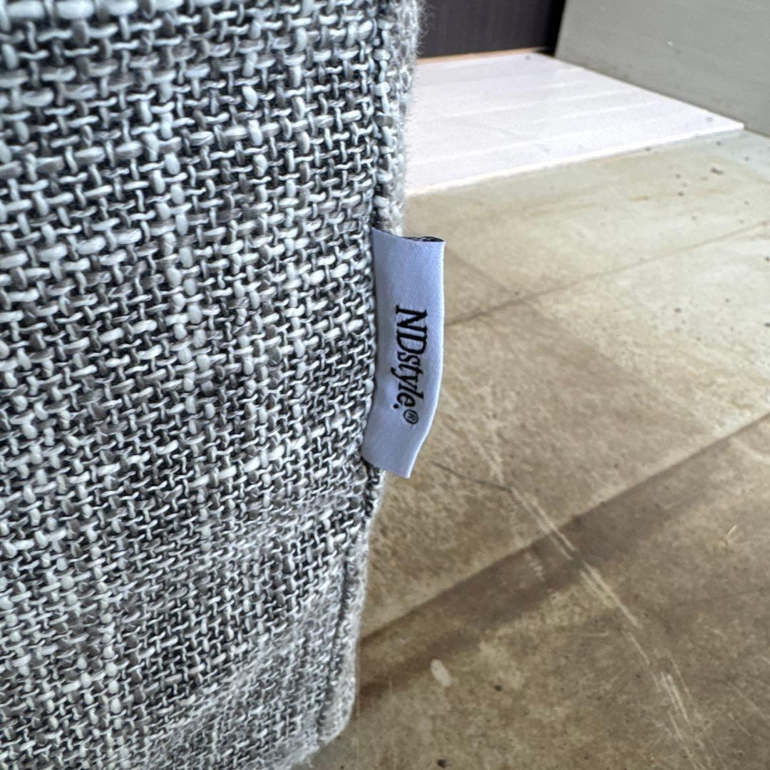 まさ NDstyleコーナーソーファー　ファブリックソファ　【欠損あり】