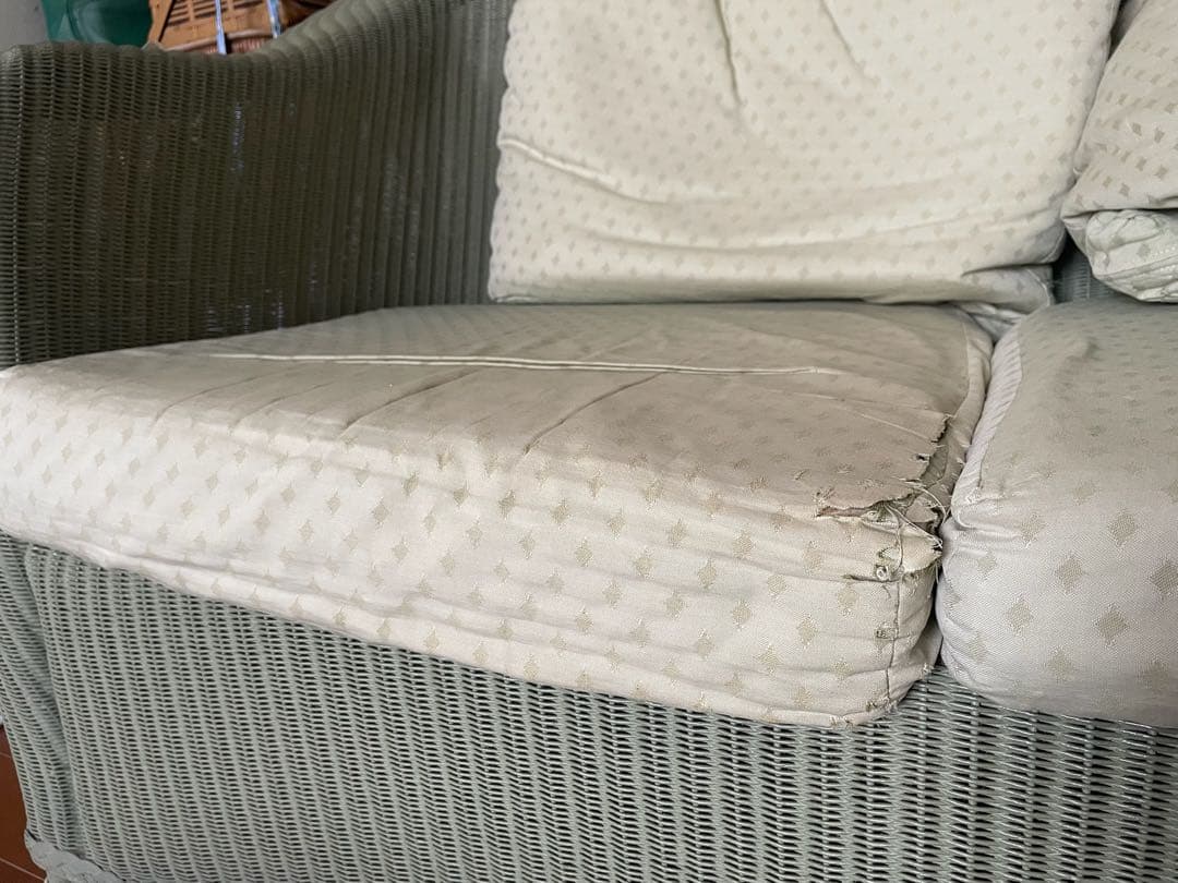 英国製 Lloyd Loom ロイドルーム 2人掛けソファ｜アンティーク価値