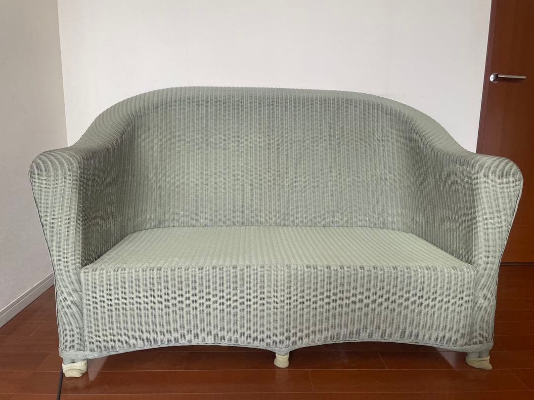 英国製 Lloyd Loom ロイドルーム 2人掛けソファ｜アンティーク価値