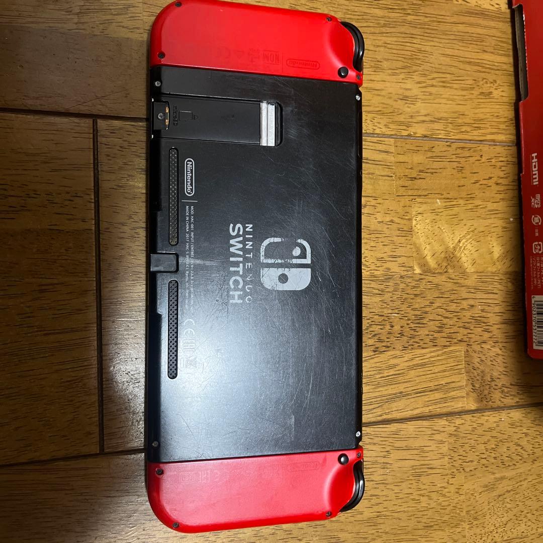 マリオオデッセイセットNintendo Switch 本体 充電器付き 箱あり