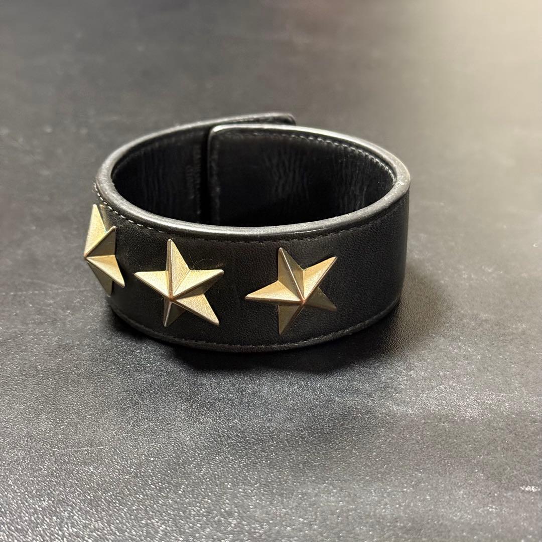 【デリバティブさん専用】GIVENCHY黒レザー バングル