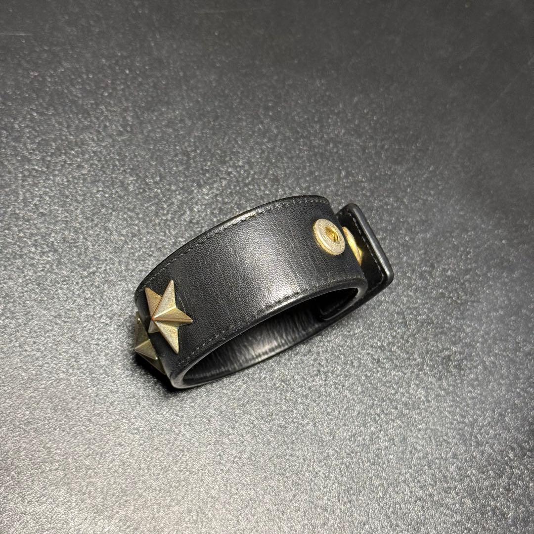 【デリバティブさん専用】GIVENCHY黒レザー バングル