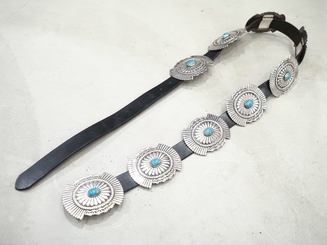 わたあめさん専用 FUNNY/ファニー ターコイズ コンチョ ベルト