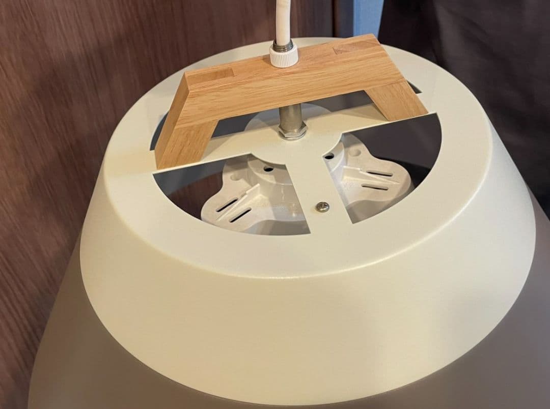 【メルクロス・美品・匿名】MERCROSランプ バイ 2トーン ペンダントライト