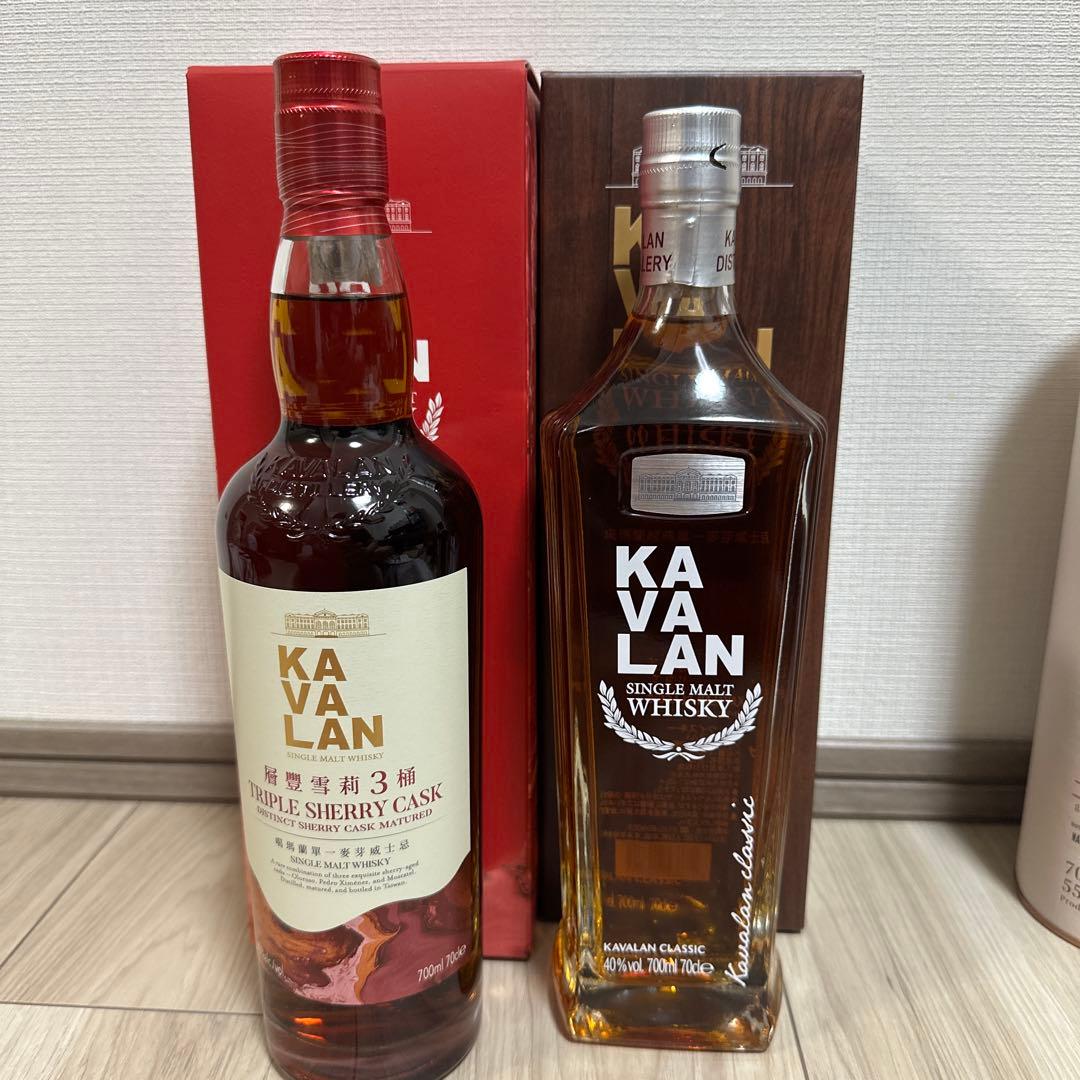 KAVALAN トリプルシェリーカスク & クラシック セット