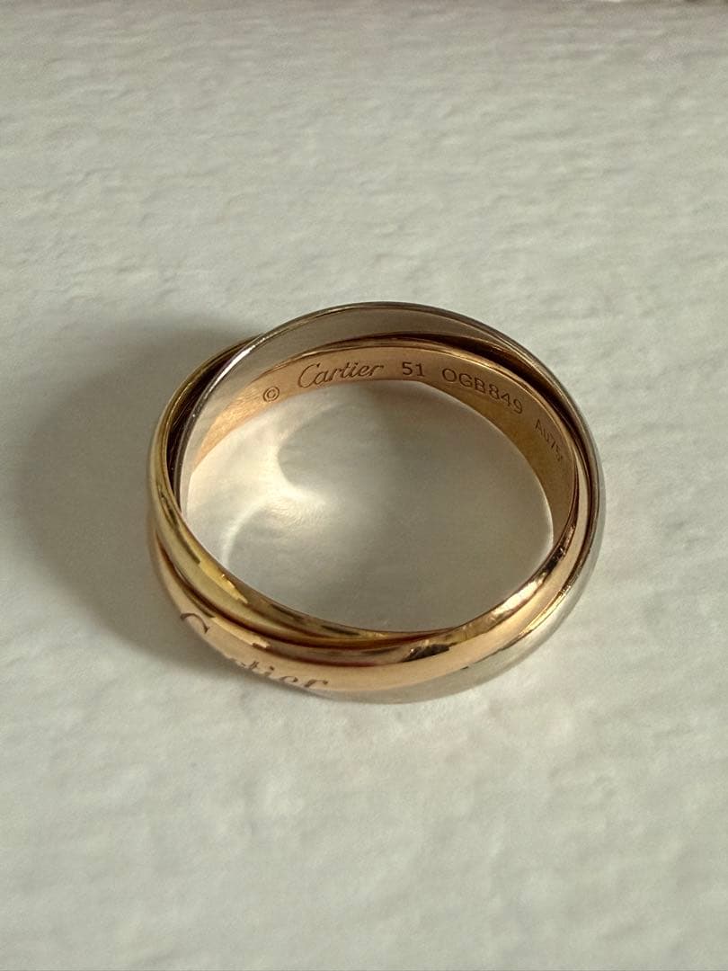 【カルティエ トリニティリング】SMモデル 51号
