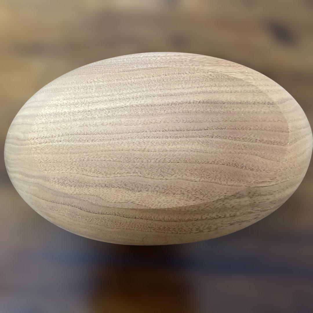 作家　高塚和則　木製楕円形皿 大きめ くるみ