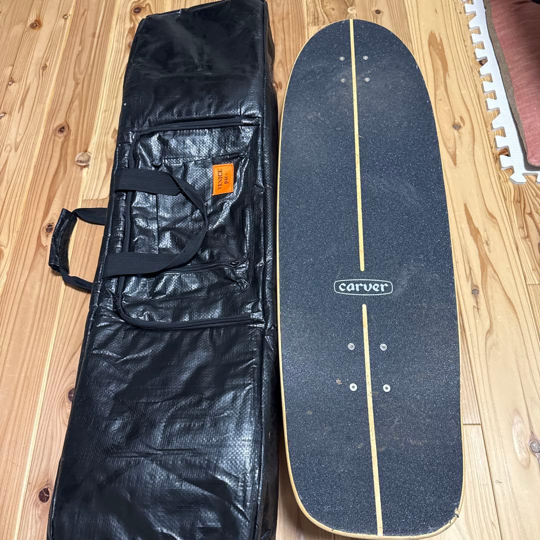 Carver スケートボード Mahi 波模様セット