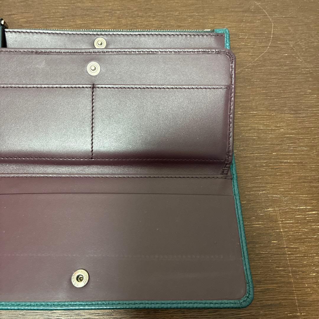 BALLY バリー　長財布　HILL ヒル　ウォレット　グリーン系