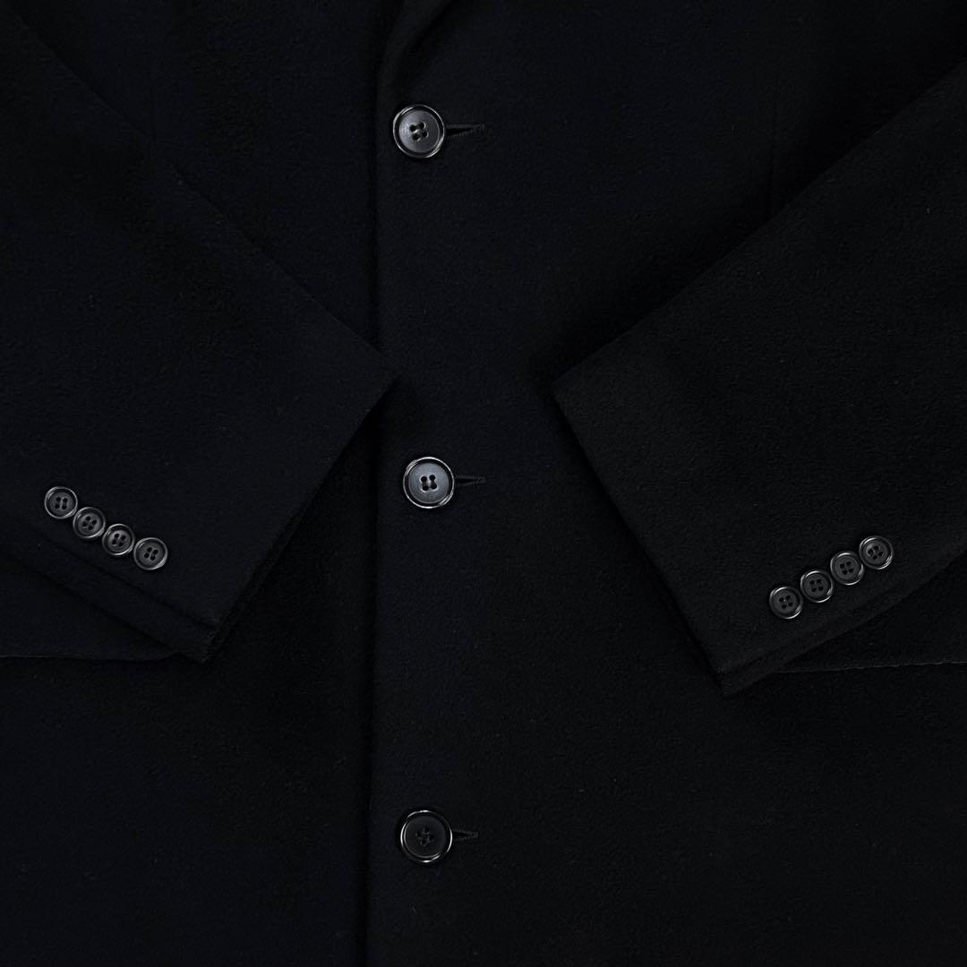 極美品 カシミヤ混 イタリア製 ロング ブルックスブラザーズ チェスターコート