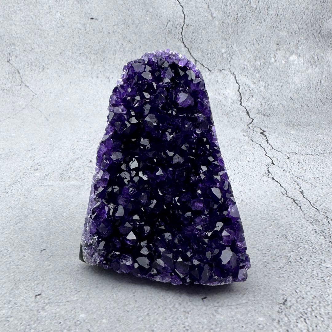 G-188高品質アメジスト クラスター ドーム　ウルグアイ産 高濃度 天然石