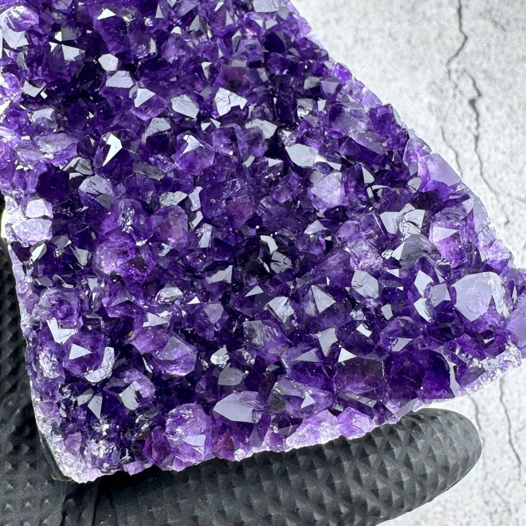 G-188高品質アメジスト クラスター ドーム　ウルグアイ産 高濃度 天然石