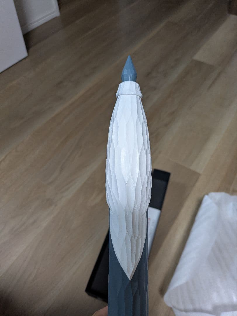 新品未使用Shimoo Design とんがりサンタ　グレー