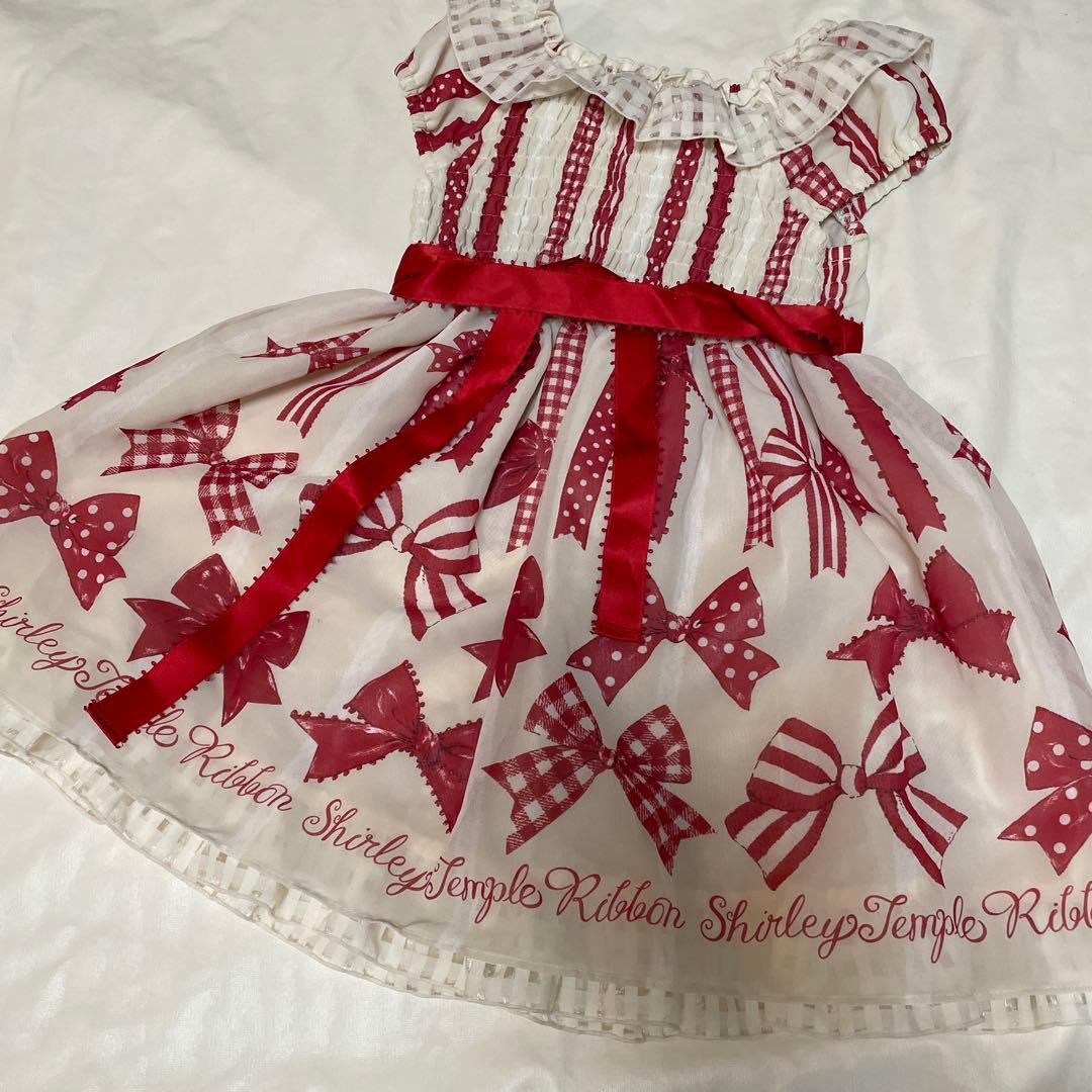 シャーリーテンプル　ジャンスカ100 ベレー帽54センチ