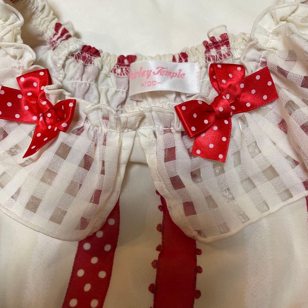 シャーリーテンプル　ジャンスカ100 ベレー帽54センチ