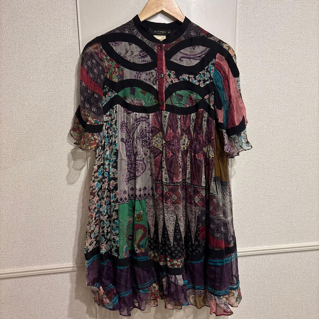 tokko☆ETRO マルチカラー ワンピース 42