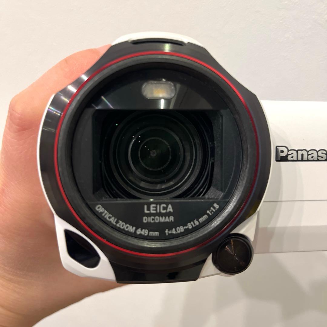 Panasonic 4Kビデオカメラ HC-VX992MS-W 白　ハンディカム
