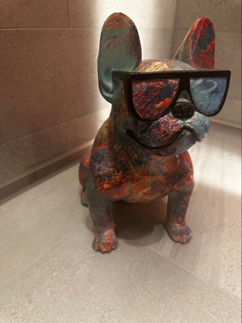 KARE サングラスオブドッグ デコフィギュア
