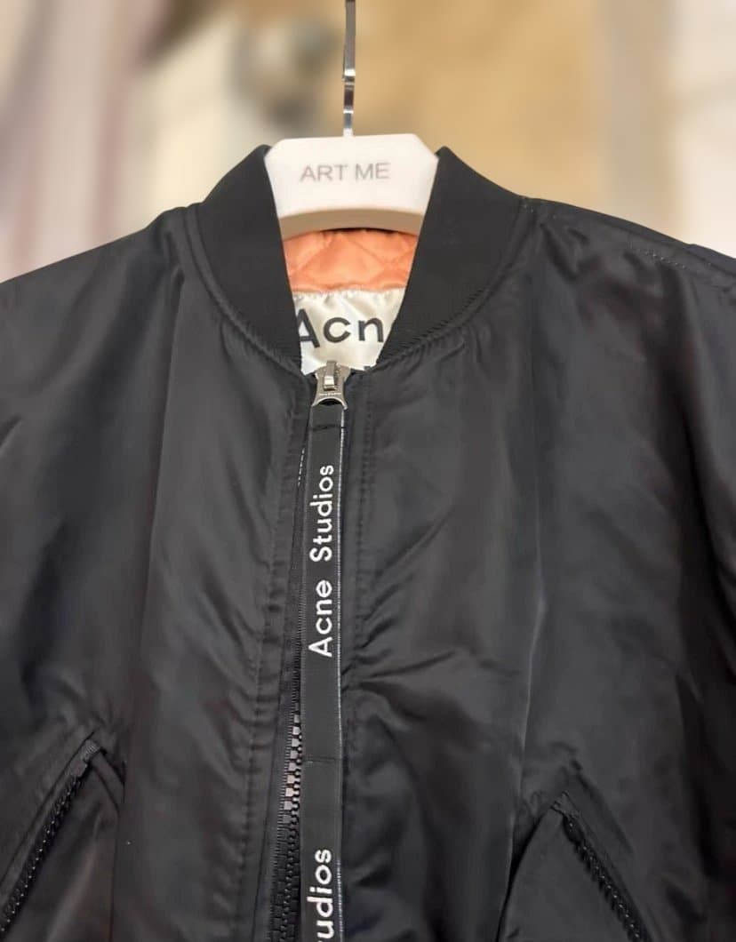 Acne Studios ボンバージャケット MA1 ブラック Mサイズ