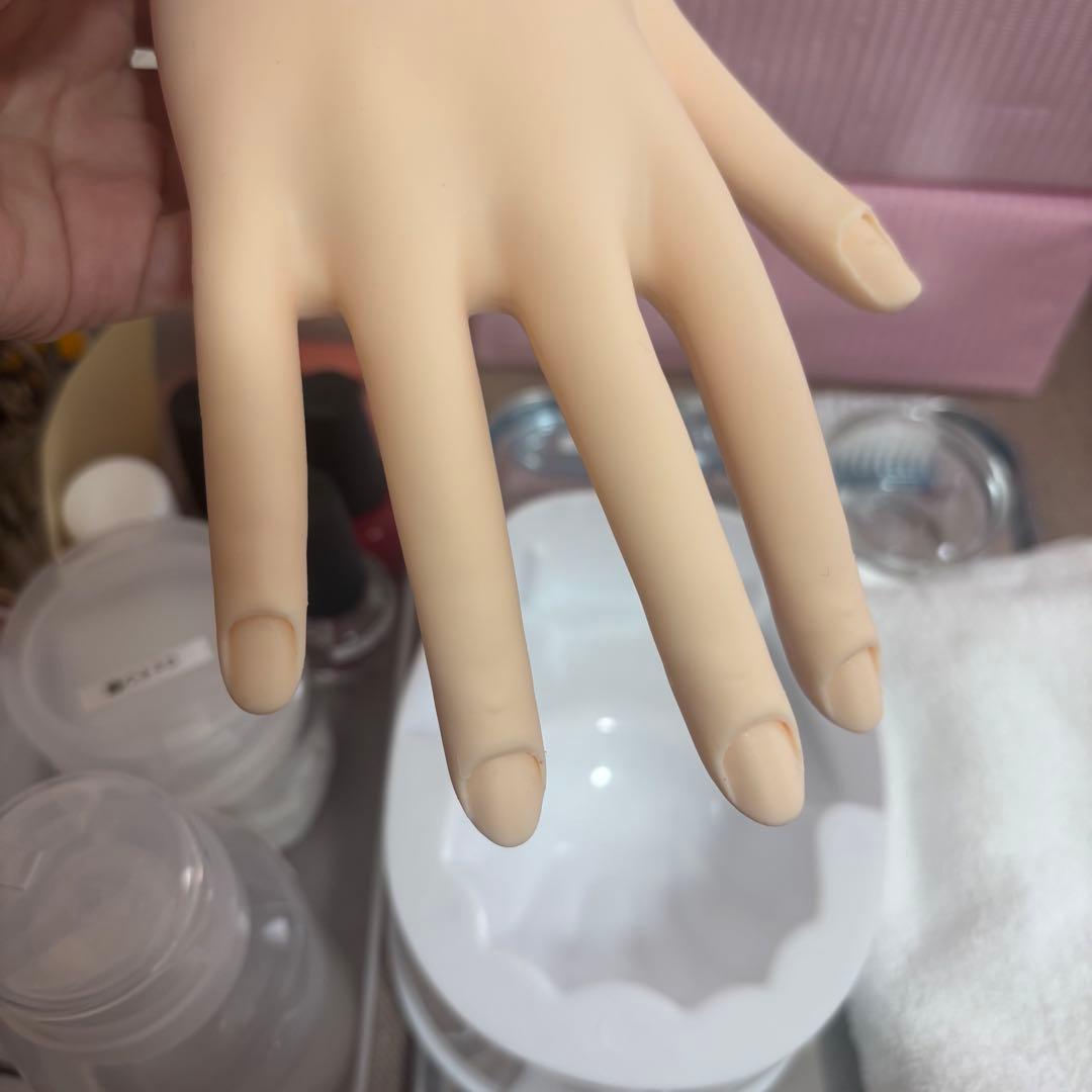 ネイル3級検定セット ハンド付き