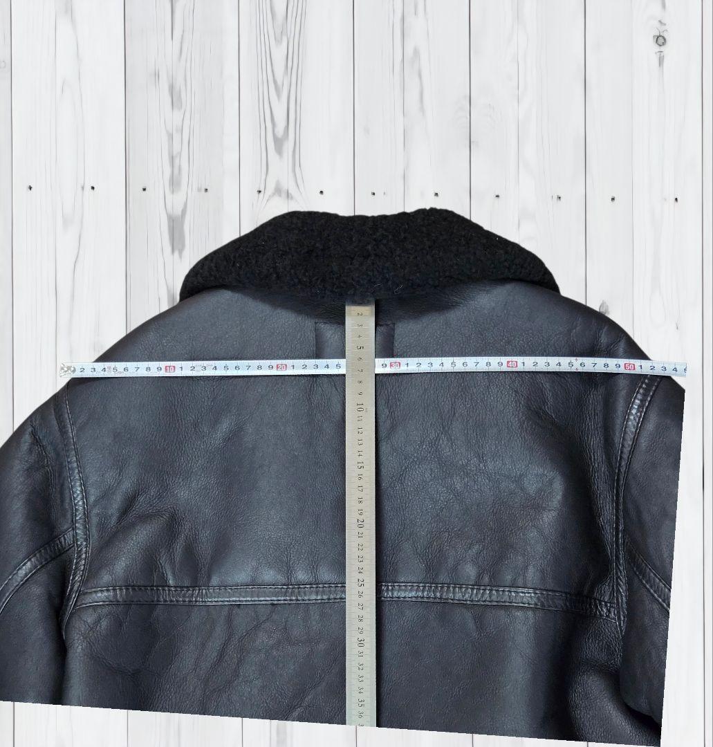 や*ま様 B-3フライトジャケットAVIATION CO. レザージャケットムー