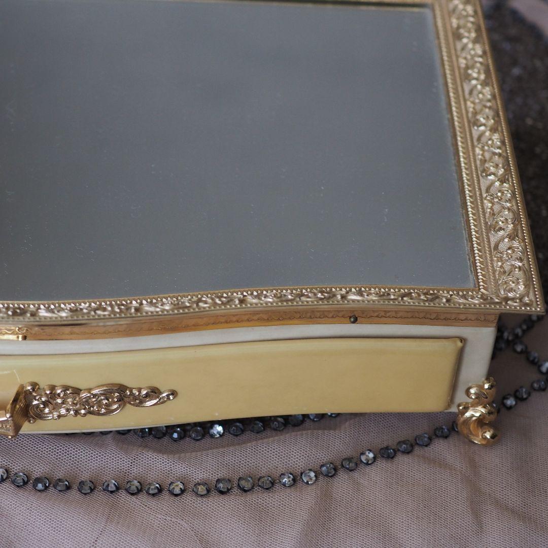 ジュエリートレイ ジュエリーケース 鏡 ミラー SHISEIDO ディスプレイ