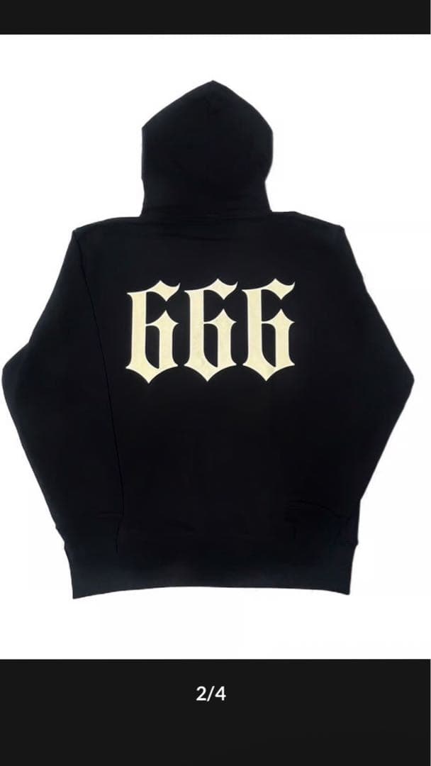 SEEN BETTER DAYS 666 パーカー