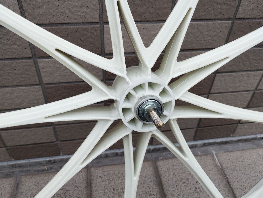 新品 OGKプラホイール 26㌅白 前後セット