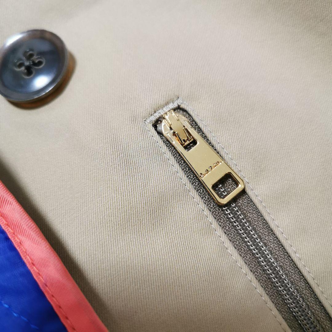 美品 ポールスミス ライナー付 トレンチコート 現行 マルチ ベージュ Sサイズ