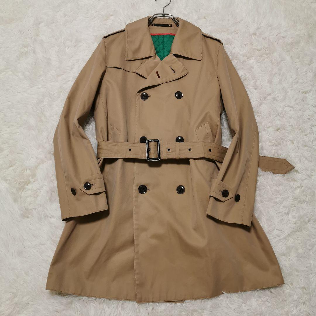 美品 ポールスミス ライナー付 トレンチコート 現行 マルチ ベージュ Sサイズ