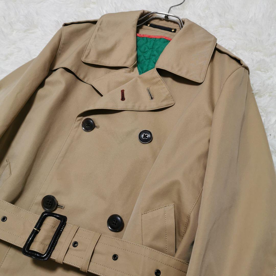 美品 ポールスミス ライナー付 トレンチコート 現行 マルチ ベージュ Sサイズ
