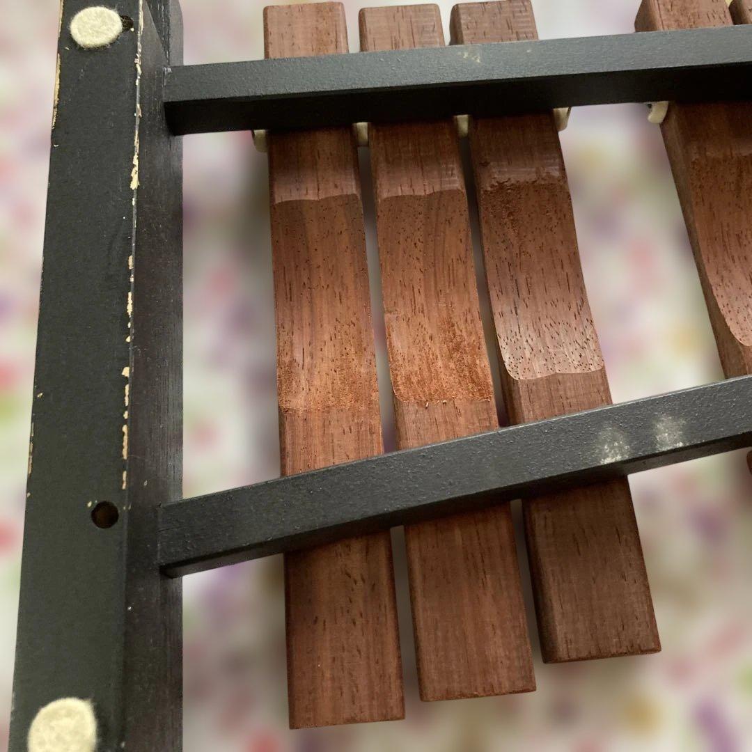 木琴32音　KAWAI 半音付シロフォン　アフリカンパドック音板