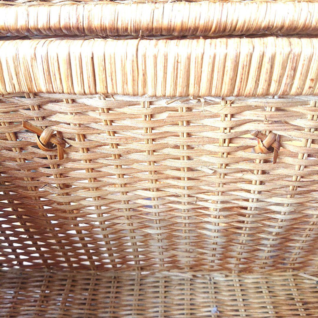 ペット用(小型)キャリーバッグ 蓋付き篭 インテリア