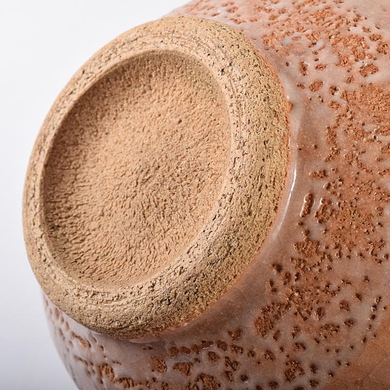 萩焼　草文　茶碗　銘「古今」　仕覆付　堀内宗完(兼中斎)極め箱　M　R7928